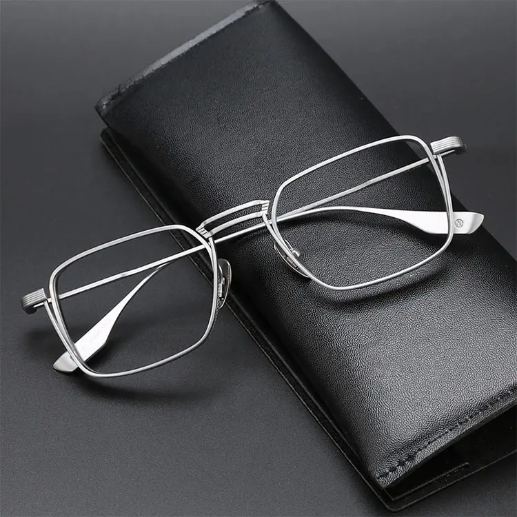 Neue High-End-Brillen Brillen Drops hipping Titan Japanische hand gefertigte optische Brillen Brillen Brillen fassungen