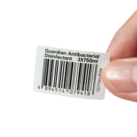 Autocollants en rouleau personnalisés pour supermarchés et logistique, étiquettes de codes-barres à données variables