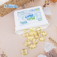 Mucro 20g Logo personnalisé Détergent à lessive liquide Capsules concentrées Dosettes Nettoyant jetable pour vêtements Fabricant direct