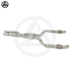 CSZ Auto Performance Parts Sistema de escape Midpipe para Mercedes Benz C43 GLC43 AMG 3,0 T SS304 Tuning Midpipe - Product Image 2