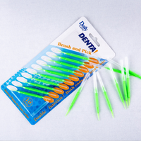 Soins des gencives brosse interdentaire cure-dents fil métallique brosse à dents orthodontique et choisir bâton dentaire cure-dents en gros.