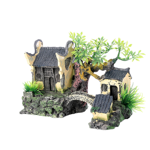 Creatieve Antieke Chinese Elementen Hars <span class=keywords><strong>Aquarium</strong></span> Ornamenten <span class=keywords><strong>Aquarium</strong></span> <span class=keywords><strong>Aquarium</strong></span> Oude Architectuur Voor Landschapsarchitectuur Accessoires - Product Image 2