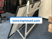 Triangle en aluminium plug-in solaire pv photovoltaïque montage passe balkone hinaus balcon kit installation dans balcon appartement