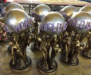 Custom 2021 Resin Premier Trophy The World Is Yours Statue Full Size Sale