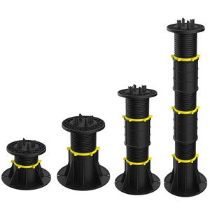 Support de pont extérieur réglable Poutrelle de pont moderne en WPC Socle en plastique supportant des carreaux de <span class=keywords><strong>céramique</strong></span> <span class=keywords><strong>pour</strong></span> plancher surélevé - Product Image 1