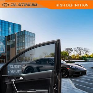 فيلم VLT لنافذة السيارة HD نانو سيراميك لفافة تظليل نافذة السيارة غشاء عازل للحرارة لنافذة السيارة الشمسية - Product Image 4