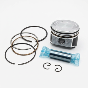ชุดประกอบลูกสูบเครื่องยนต์มอเตอร์ไซค์ Bajaj BM100 ขนาด 47 มม. คุณภาพสูง พร้อมชุดแหวนลูกสูบมาตรฐาน OEM, หมุดลูกสูบ และแหวนล็อค - Product Image 1