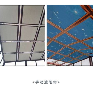 Serre de soleil en aluminium personnalisée de haute qualité, auvent, design moderne avec <span class=keywords><strong>porte</strong></span> en alliage d'aluminium - Product Image 6