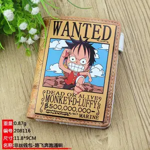 32 Designs Anime Nami Wallet Gesucht Monkey Ruffy Coin Purse Jungen Mädchen Short Wallet