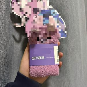 Kaos Kaki Motif Kartun 3D Musim Gugur/Dingin Terlaris, Kaos Kaki Santai Bahan Coral Fleece Thermal Plush Anti-Rontok untuk Natal - Product Image 4