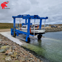 Grues mobiles sur pneus personnalisées pour le levage de bateaux 20T 40T 80T 120T – Grue de levage mobile sur pneus en caoutchouc pour marinas et chantiers navals