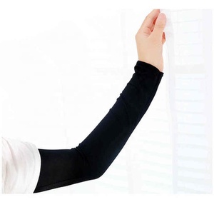 1 Paar Arm stulpen Wärmer Sicherheits hülse Sonnen-UV-Schutz hülsen Lange Arm abdeckung Kühl wärmer zum Laufen Golf Radfahren Sommer - Product Image 1