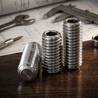 Vis à six pans creux en aluminium avec structure légère pour profilés en aluminium et assemblage d'équipements légers