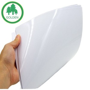 Golden Double Side PE Coated Plastic <b>Paper</b> Recyclable Eco-Friendly Offset Printing Packaging Material - Product Image 5