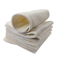 Personnalisation de couches lavables pour bébé Couches lavables pour bébé à quatre couches en fibre de chanvre Fabricant de couches lavables Vente en gros OEM