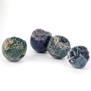 Ornamento di sfera di cristallo di melograno verde - Product Image 2