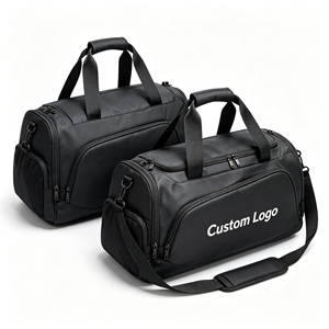 Sac de voyage personnalisé avec logo, grande capacité, sac de sport imperméable pour les voyages d'affaires, les sorties en plein air et les week-ends - Product Image 4