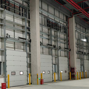 Portes <span class=keywords><strong>de</strong></span> <span class=keywords><strong>garage</strong></span> sectionnelles à levage vertical <span class=keywords><strong>de</strong></span> conception industrielle moderne avec isolation thermique - Product Image 2