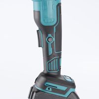 Meuleuse d'angle sans fil professionnelle brossée 8500 tr/min, batterie lithium-ion 1500 mAh résistante à l'usure, en alliage d'aluminium, portable