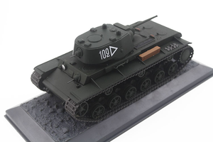 1/43 soviético 1/43 soviético 1942 soviético tanque pesado Vehículo blindado colección de escritorio ornamento Knick-Knack - Product Image 3