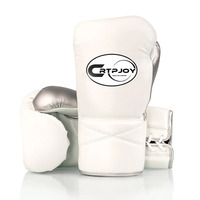 Gants de boxe à lacets, design Muay Thai, personnalisez votre logo pour l'entraînement professionnel, Guantes De Boxeo