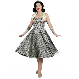 sachin and babi light blue dress Unique Vintage 1950s Sleeveless Swing Dress In Pink Floral - 20% Off main image 0
