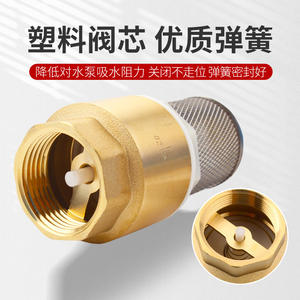 วาล์วกันกลับสแตนเลส Huihong ขนาด 4 6 1 นิ้ว แบบตรง พร้อมตัวกรองตาข่าย สำหรับน้ำและน้ำมัน - Product Image 2