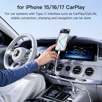 Cable USB Tipo C SAMZHE de 1m, PD100W 5A, Cable de Carga Rápida y Transferencia de Datos, Cable Trenzado para iPhone 15 16 17 Samsung Xiaomi iPad