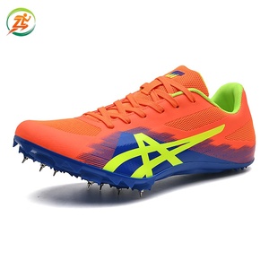 Chaussures de course athlétiques légères à crampons haute performance, adhérence puissante, semelle extérieure durable pour femmes, hommes, étudiants, saut en longueur - Product Image 4