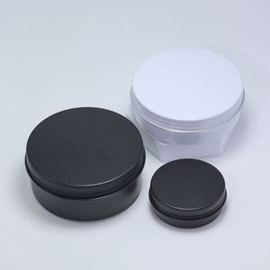 5ml 10ml 20ml 30ml 50ml 60ml 80ml 100ml 150ml 200ml Round Aluminum Cosmetic Tin Container Metal Aluminum Jar - Product Image 4