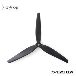 Hélices de Fibra de Vidrio y Nylon HQProp 7X4.5X3 7045, 2 Pares (2CW+2CCW), Negras, para Drones FPV RC, Piezas DIY - Product Image 3