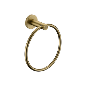 Accesorio de baño decorativo moderno Diseño de latón cepillado de alta calidad Nombre de fábrica sanitaria de China Material de metal - Product Image 4