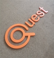 Letrero de PVC con Número, Logotipo de Marca Comercial, Letrero Cortado con Láser, Letras de Canal 3D, Letras del Alfabeto de Plástico PVC