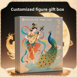 Caja de Regalo con Figura Decorativa 2025, Nueva Caja de Regalo de Cumpleaños Creativa, Cultural, Literaria y Artística Original de Alto Valor, Personalizable - Product Image 4