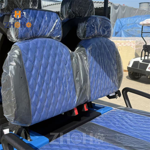 Voiturette de golf moderne 4 places avec moteur AC, couple élevé, pare-brise pliable, port USB et compartiment de rangement - Product Image 6