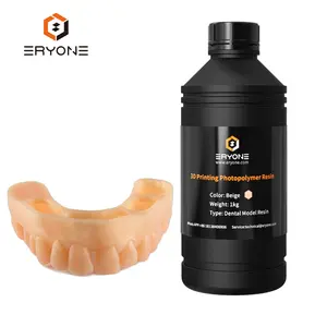 Modèle dentaire en résine Uv 3d, matériaux d'impression d'impression, moulage photosensible de qualité médicale pour l'orthodontie, 1 pièce