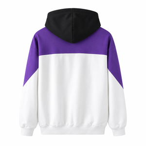 Sweat-shirt à capuche pour homme Ashaz Impex, design color block, coupe décontractée, vêtement d'automne, 100% coton - Product Image 4