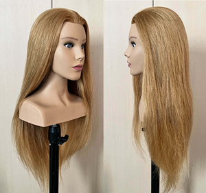 หัวหุ่นฝึกทำ<span class=keywords><strong>ผม</strong></span>ยาวแบบ<span class=keywords><strong>ผม</strong></span><span class=keywords><strong>ตรง</strong></span> พร้อมผมสังเคราะห์แบบมีหนังกำพร้า<span class=keywords><strong>ผม</strong></span>เสมือนจริง สำหรับฝึกถักเปียและจัดแต่งทรงผมแบบมวยผมสูง ทนความร้อนได้ - Product Image 5