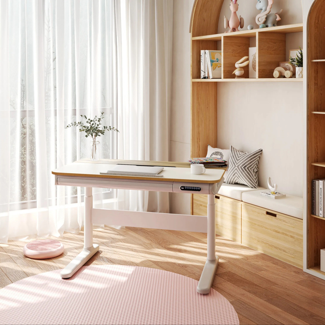 LOCTEK New Ergonomic Children's Study Desk with Adjustable Height  for Household or School Use CD802-ZX