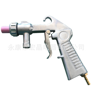 Manual <b>Sandblasting</b> Gun Metal 4567mm Nozzle Deflashing Use Zhejiang Origin - Product Image 1