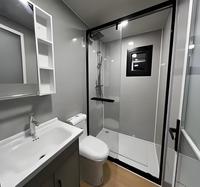 Fournisseur direct d'usine Maison modulaire Hebei Tiny Home préfabriquée en acier 2 chambres Maison conteneur extensible Supermarché Appartement