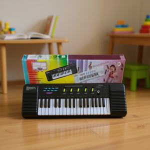 Electronic Keyboard 32-Key Black Plastic Kids Learning Musical Toy Instrument For Children Age 2 To 4 Years - Product Image 2