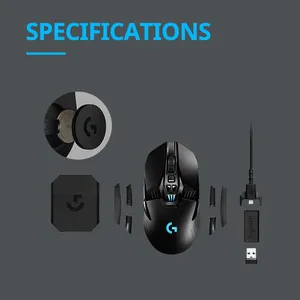Ratón Inalámbrico para Juegos Logitech G903 Hero, 16000 DPI, Mecánico - Product Image 6