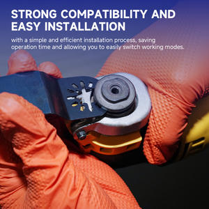 Lame de scie oscillante HCS pour outil électrique, compatible OEM, pour la découpe du bois et du plastique - Product Image 6