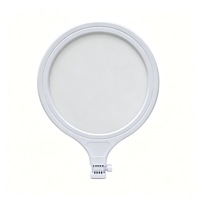 Panneau lumineux LED rond de 26 cm, trépied réglable de 2 m, lumière de remplissage à intensité variable pour la diffusion en direct, le portrait, le maquillage, la photographie