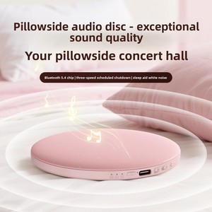 Auriculares portátiles <span class=keywords><strong>de</strong></span> conducción ósea ultrafinos <span class=keywords><strong>para</strong></span> debajo <span class=keywords><strong>de</strong></span> la almohada con ruido blanco, altavoz <span class=keywords><strong>5</strong></span>.3, carga solar y música relajante. - Product Image 2