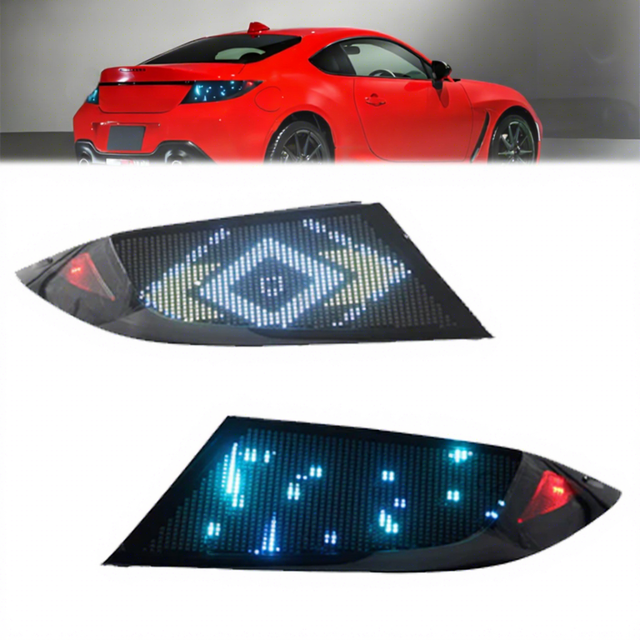 SINDAR Auto Digital Taillights Accessories for Toyota GR86 and Subaru BRZ GR86 2022-2024 LED Tail Lights Parts 2023