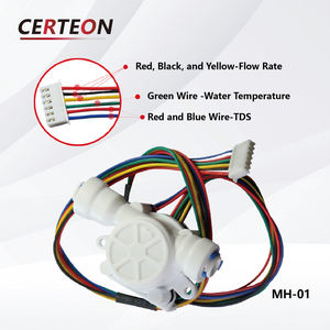 Konektor Cepat <span class=keywords><strong>Inline</strong></span> 1/4 3/8 6 Kabel Hall Effect Multifungsi MH01 MH02 Sensor Aliran Air - Product Image 4