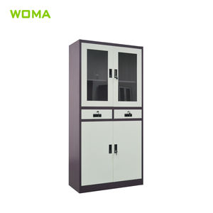 الأكثر مبيعًا 2 أدراج أثاث مكتبي قابل للتعديل للمستشفى المنزلي سعة كبيرة طلاء مسحوق - Product Image 1