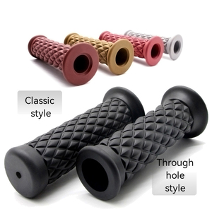 <span class=keywords><strong>Moto</strong></span> modificato <span class=keywords><strong>Vintage</strong></span> universale 883 CG125 CB400 Retro Handgrip colla <span class=keywords><strong>manopole</strong></span> di copertura del manubrio - Product Image 1